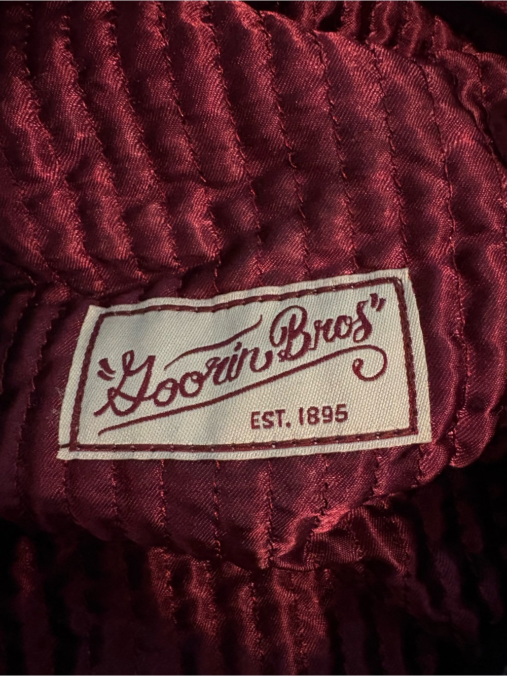 Goorin Bros Rust-Brown Wool Newsboy Cap - Picture 2 of 6